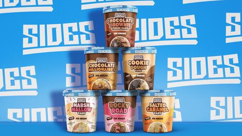 SIDES ice cream range