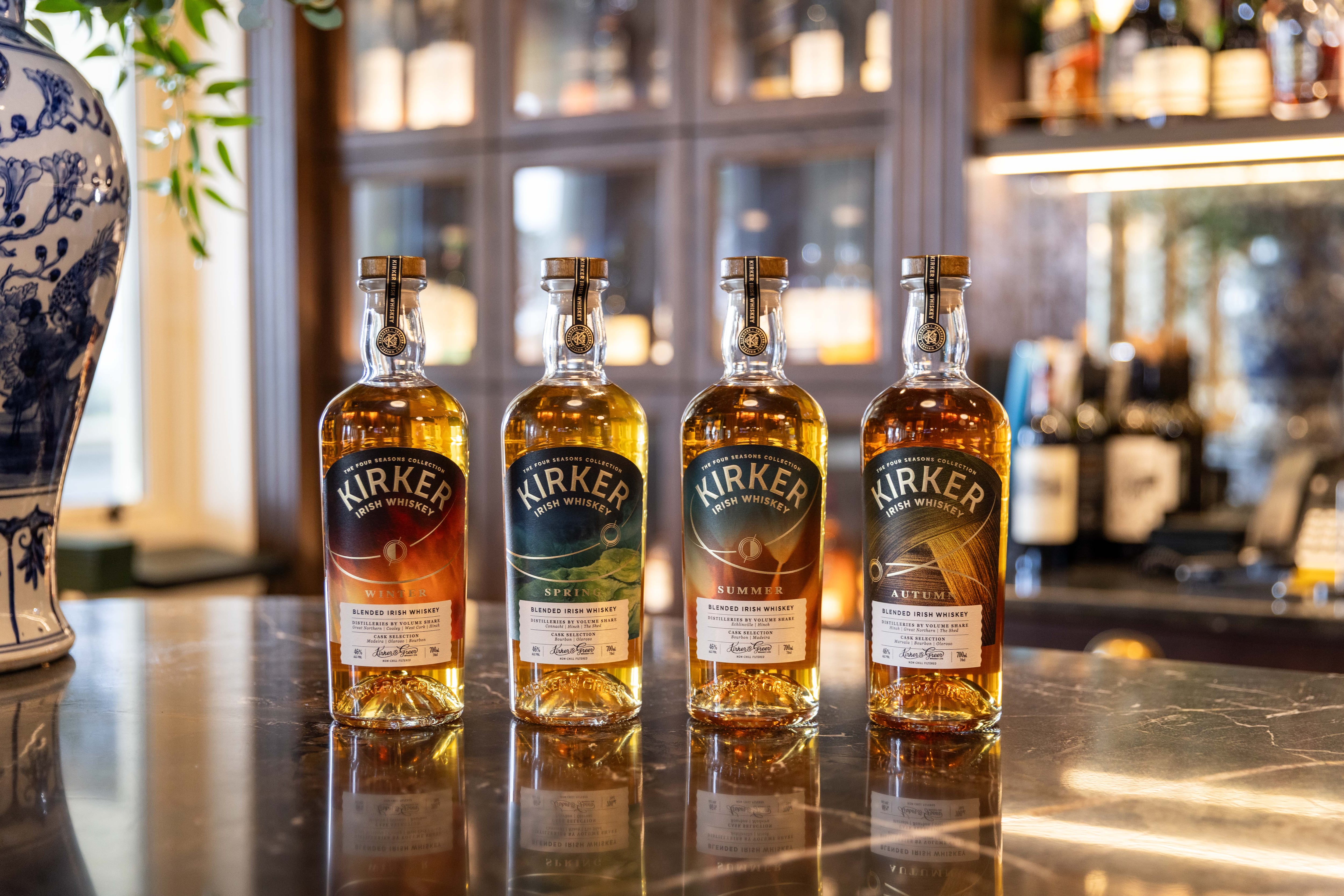 Kirker Greer Spirits unveils new range of Irish whiskeys