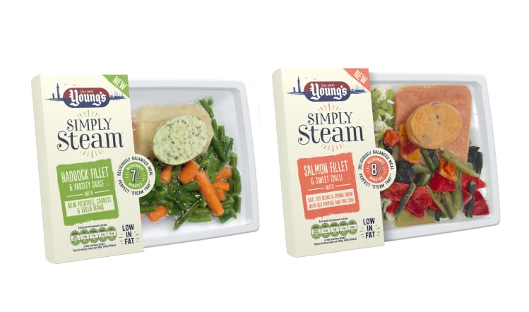 Young’s launches steam-cooked frozen meals