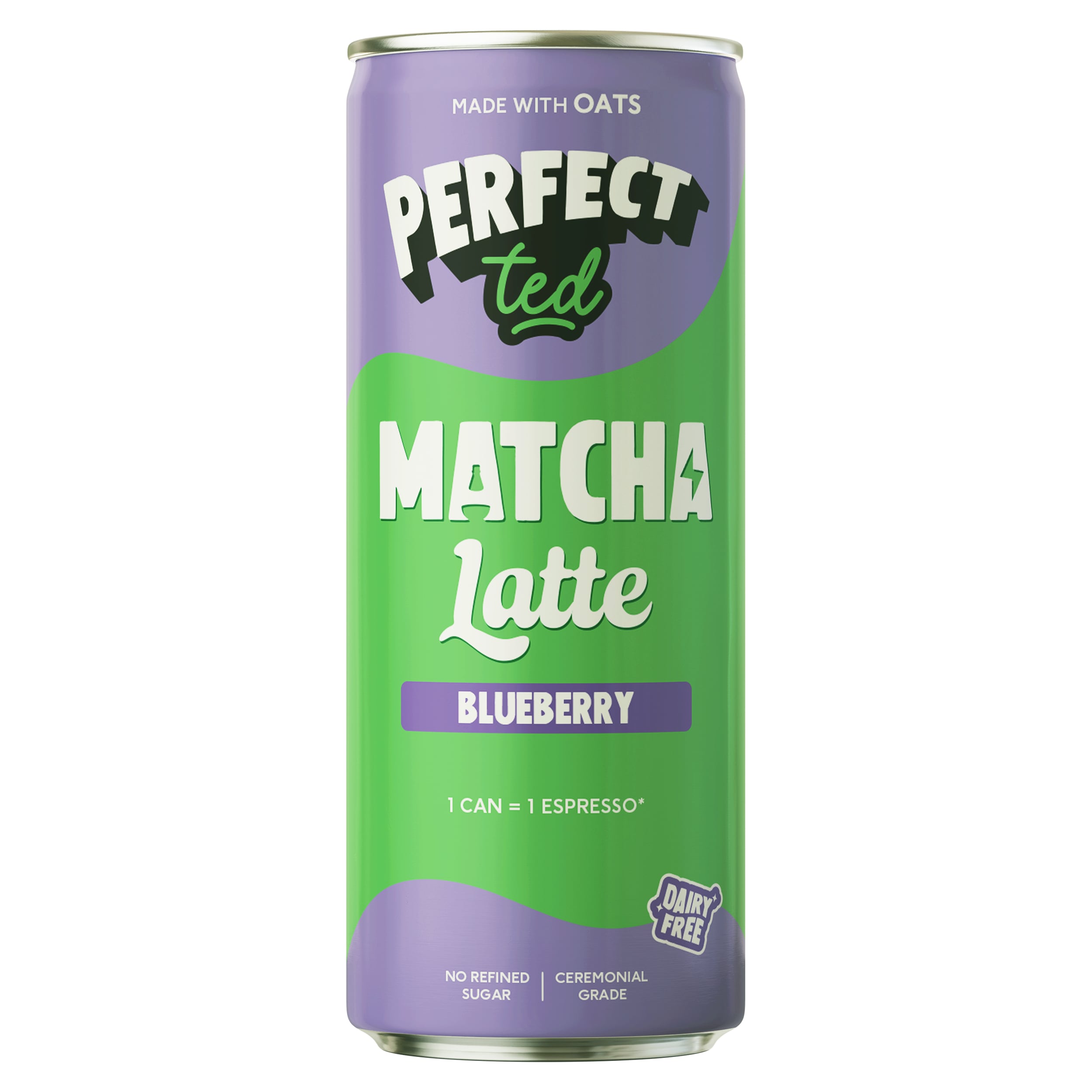 Blueberry Matcha can