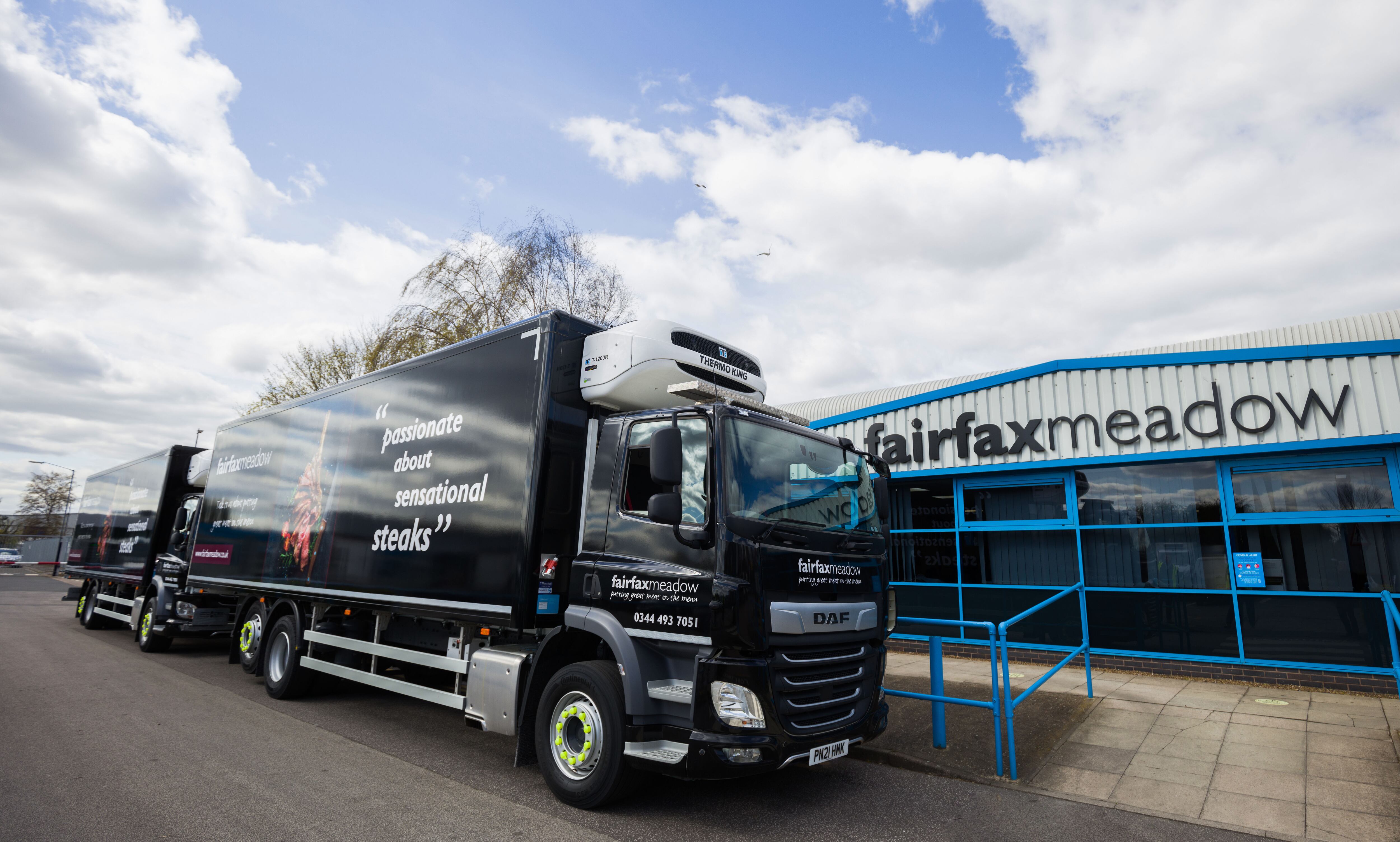 FairFax Meadow facility with a lorry outside..