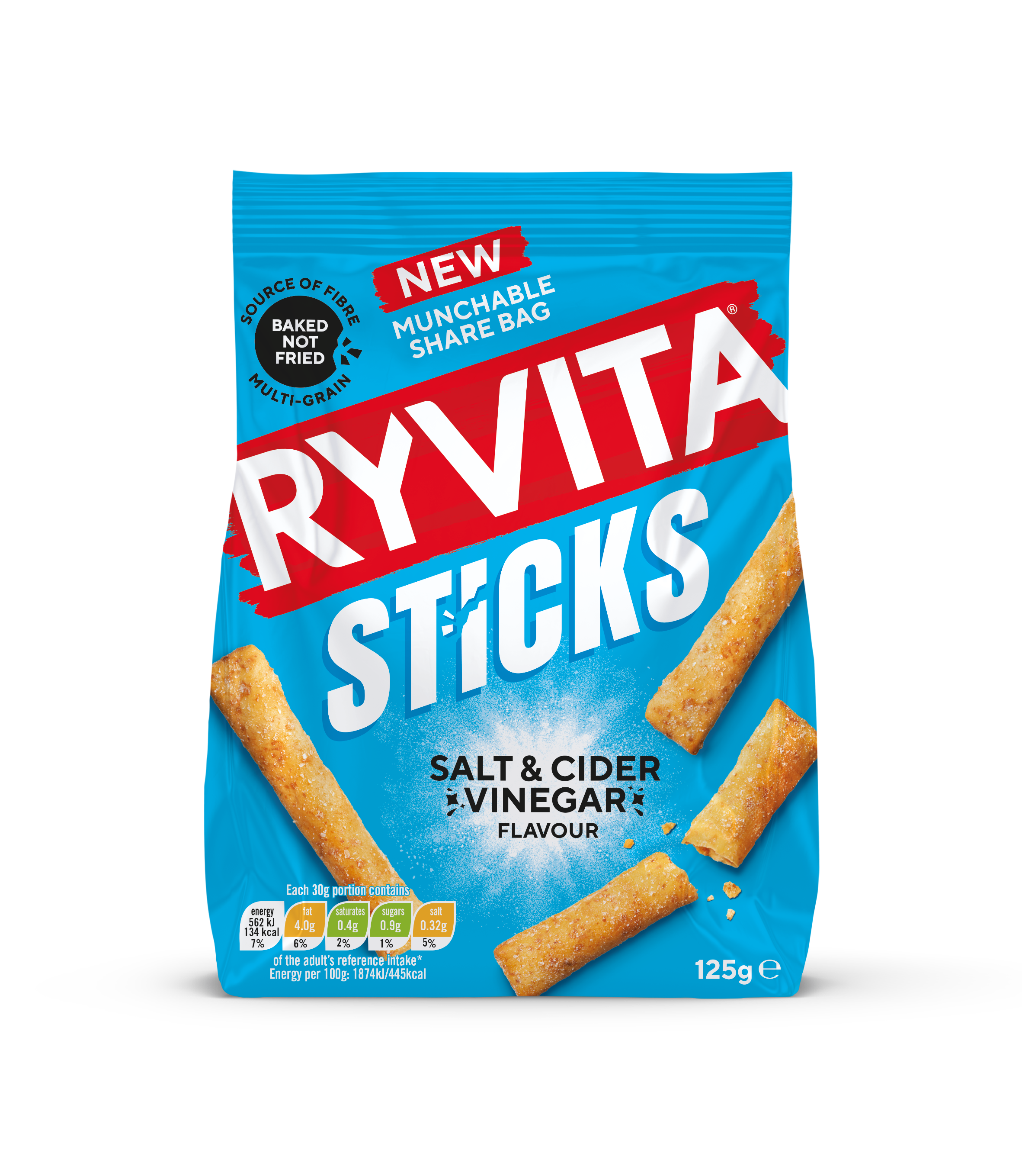 Ryvita has launched Ryvita Sticks to tap into the snacking category.