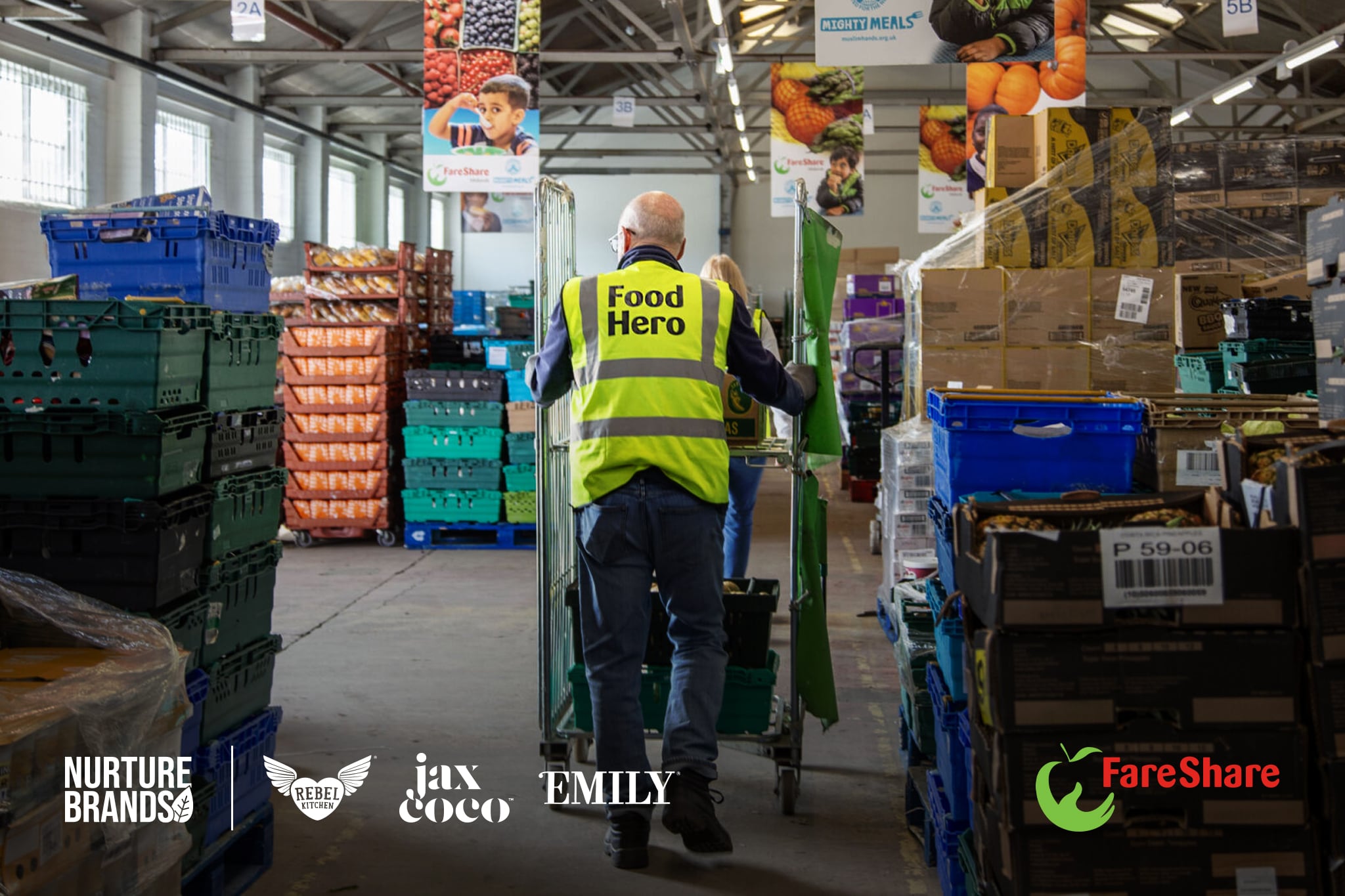 Nurture Brands switches charitable donations to FareShare