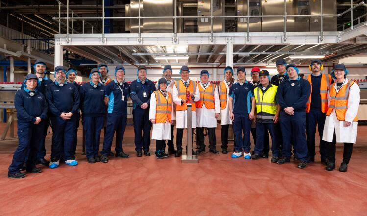 New £13m line opens at Coleford Lucozade factory