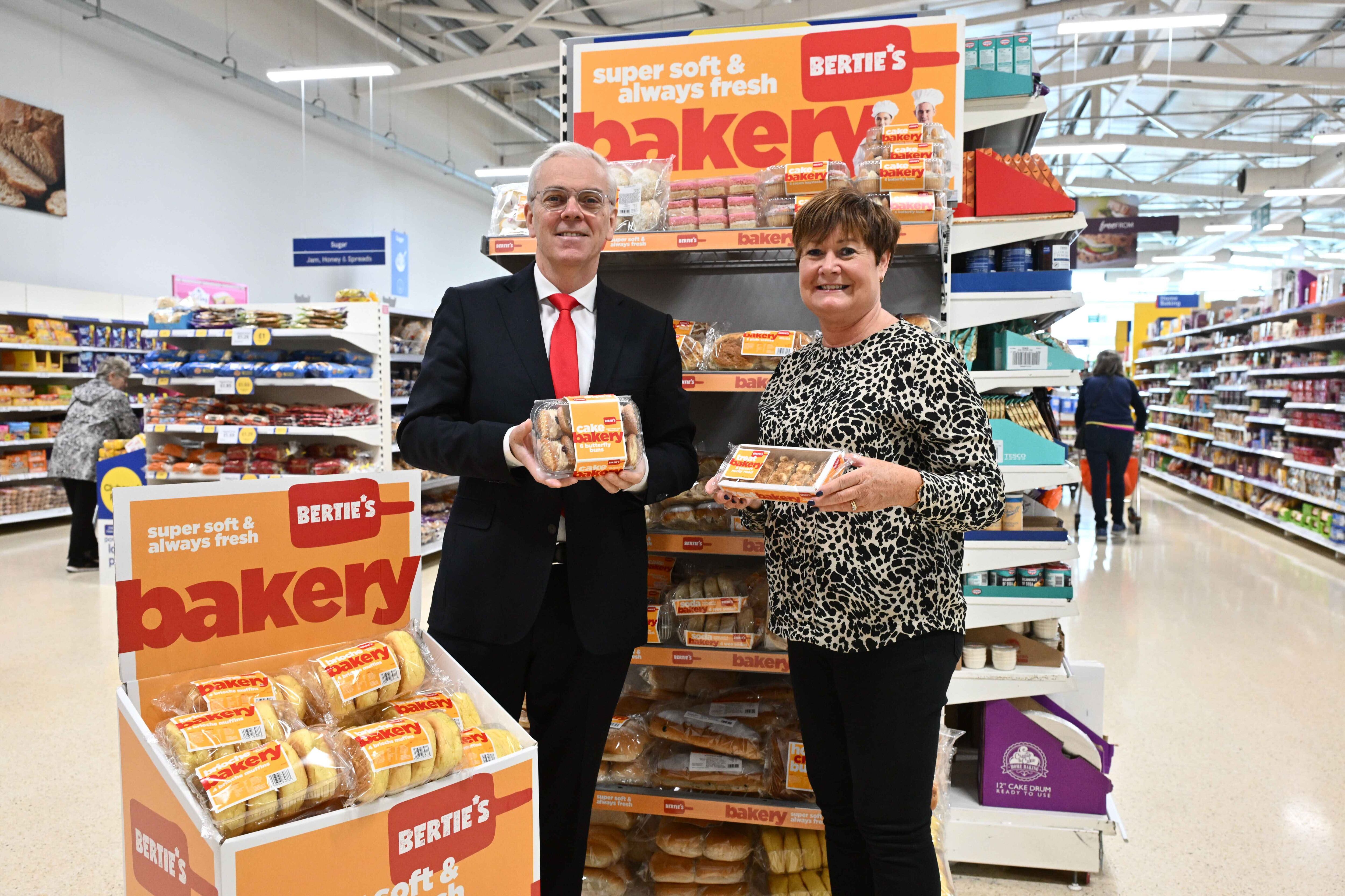 Bertie’s Bakery creates new jobs in Tesco supply deal