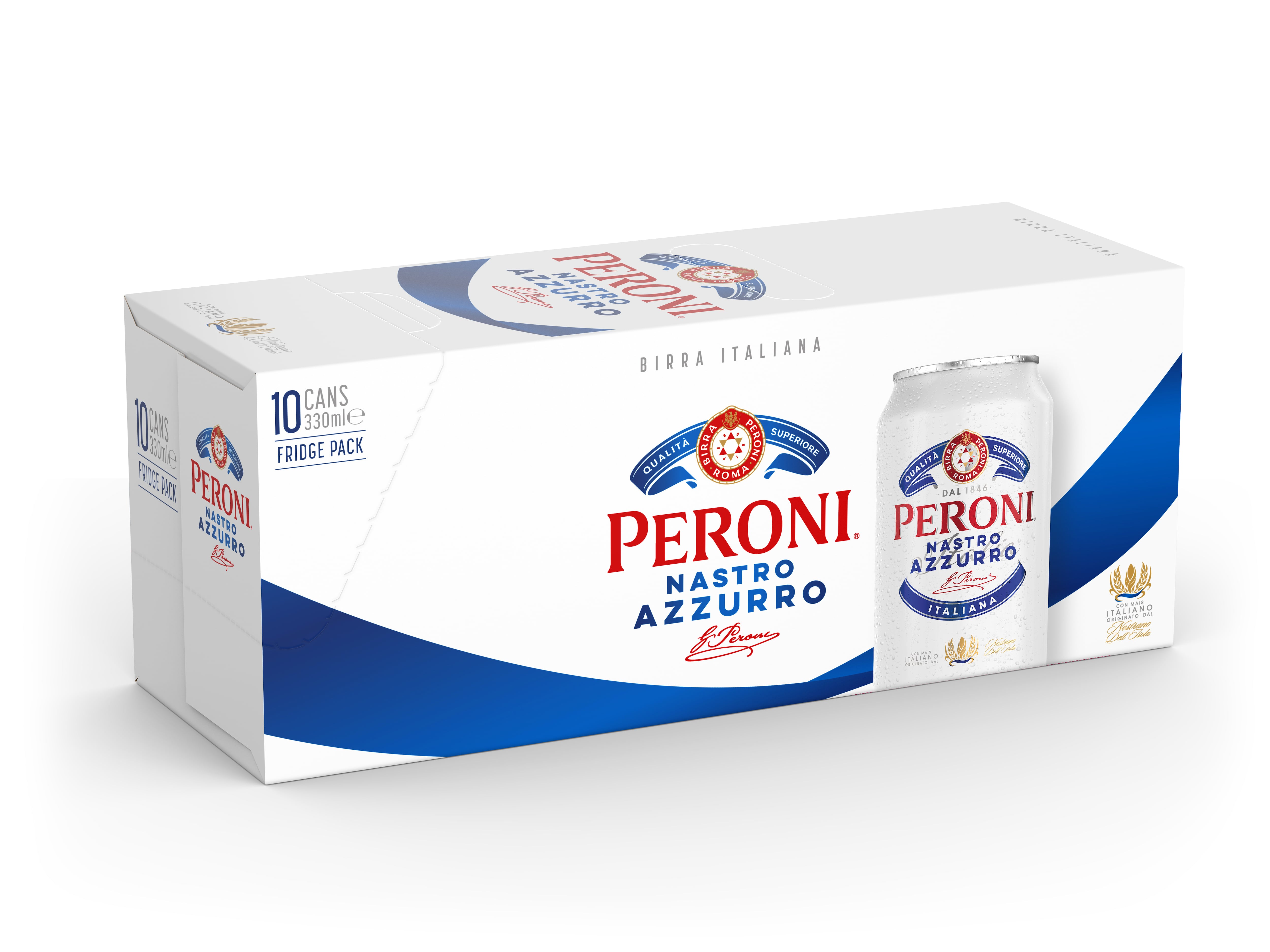 Peroni launches ‘stubby’ cans as part of bid to attract younger consumers