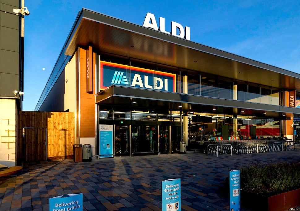 Aldi store in the UK.