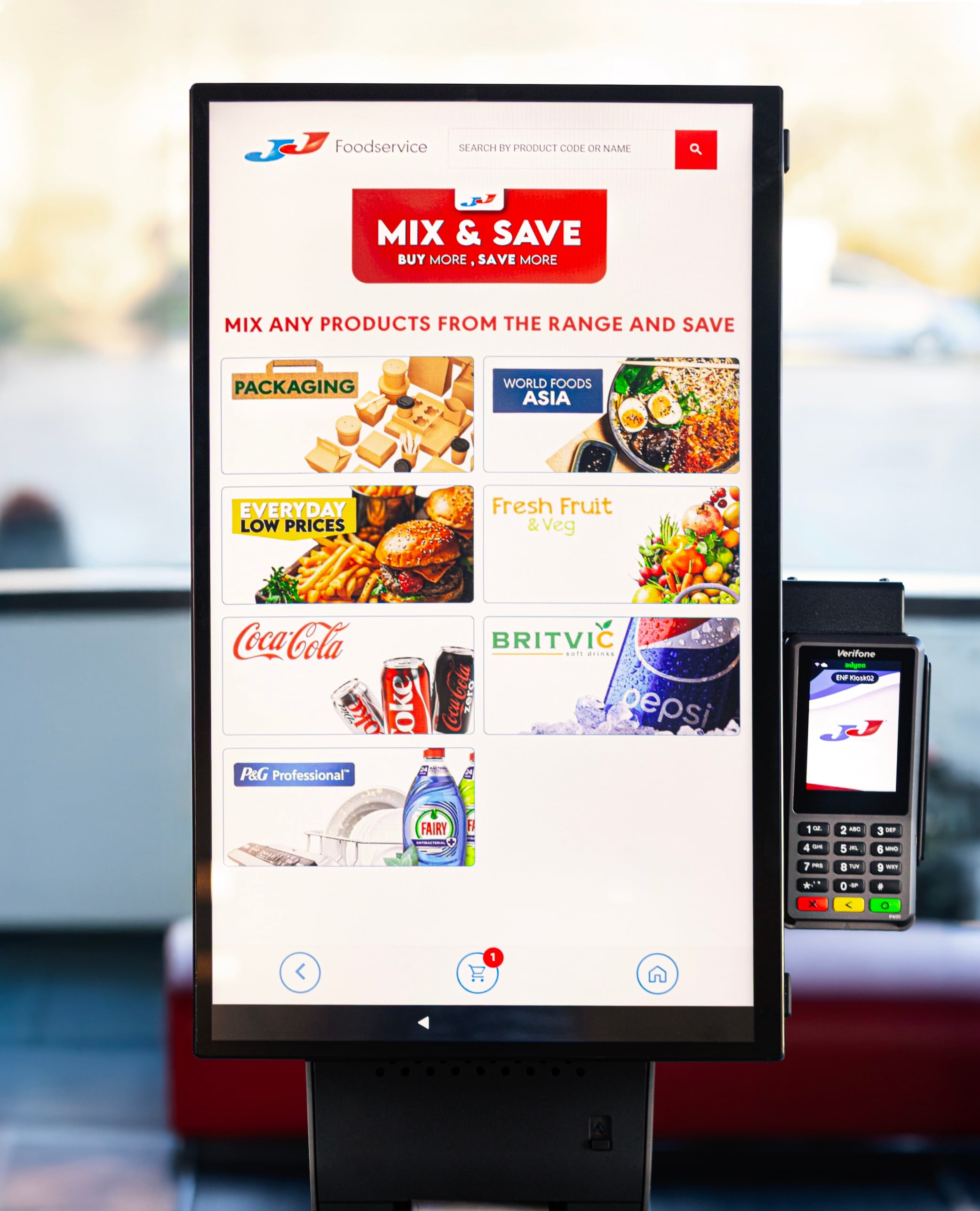 JJ Foodservice unveils ‘wholesale sector first’ self-service kiosks