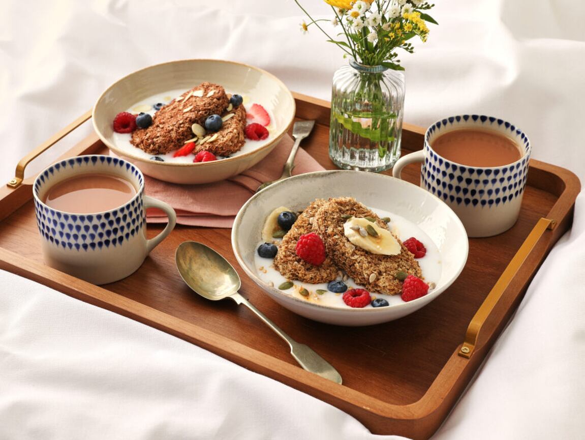 Chocolate Weetabix.