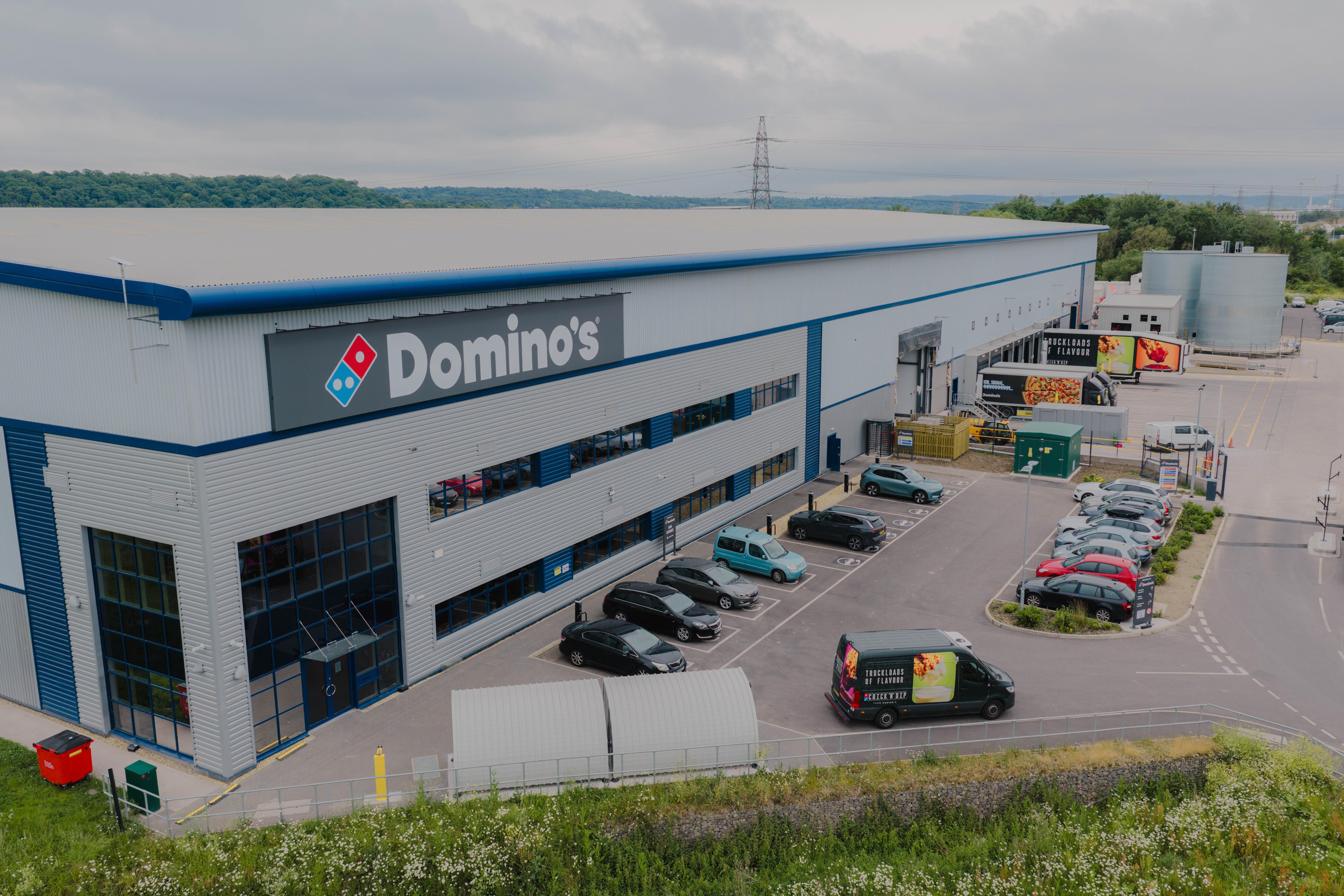 Domino's branded building