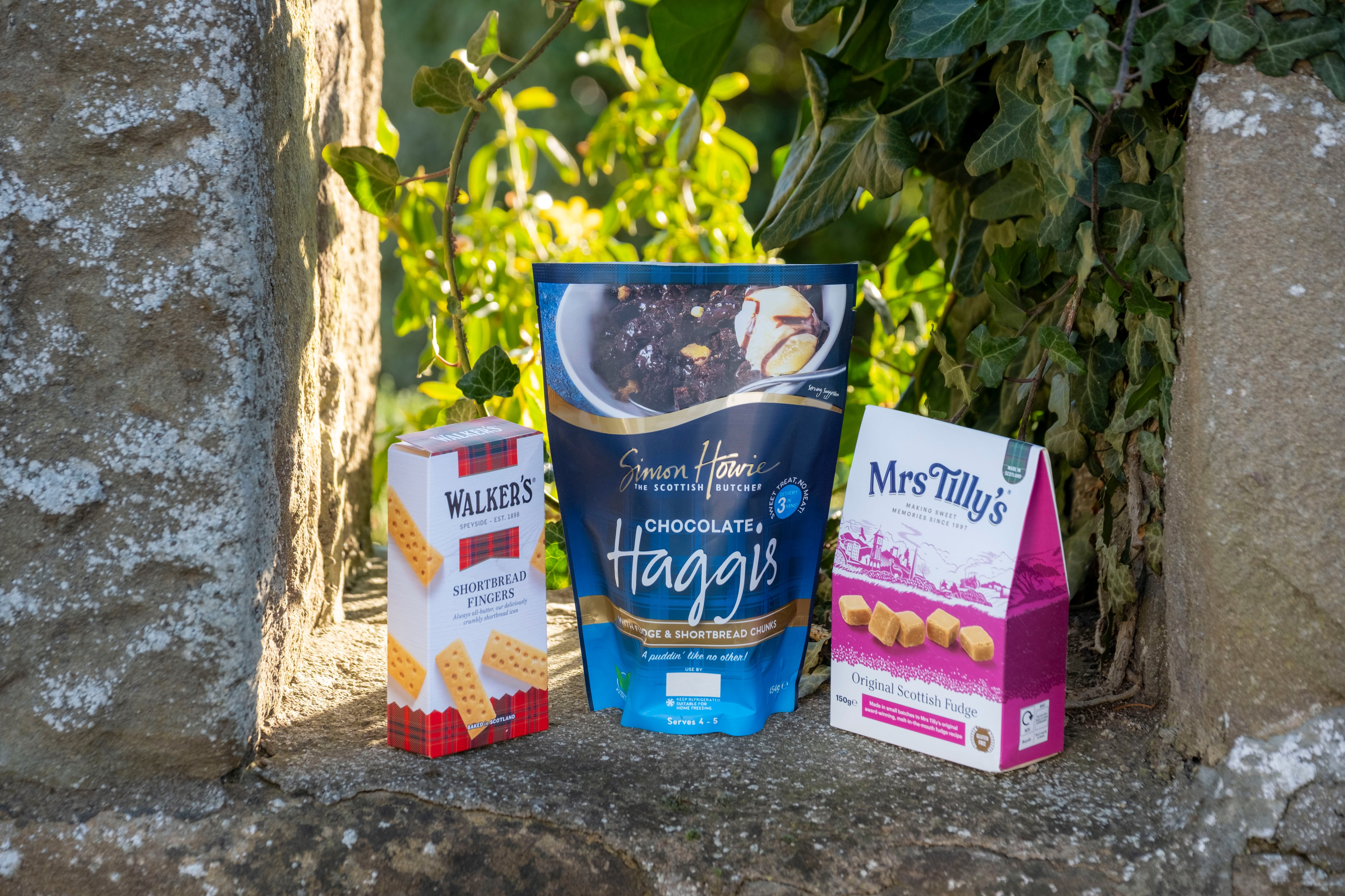 Simon Howie has collaborated with two of Scotland’s brands.