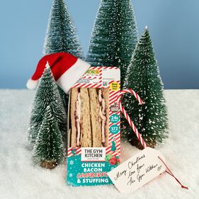 The Gym Kitchen festive sandwich