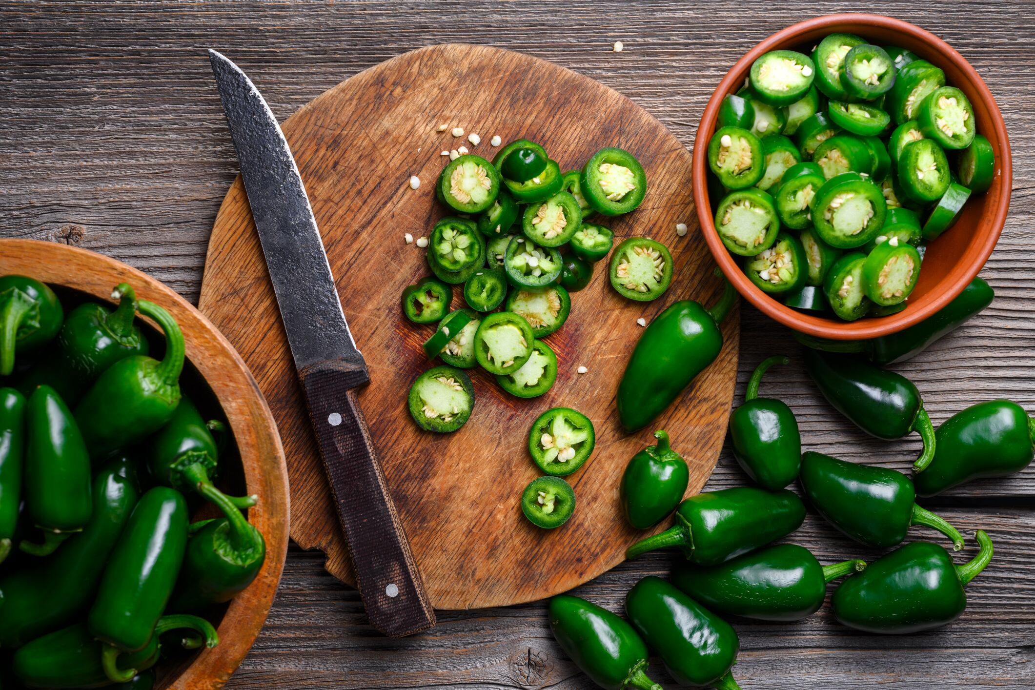 Jalapenos.