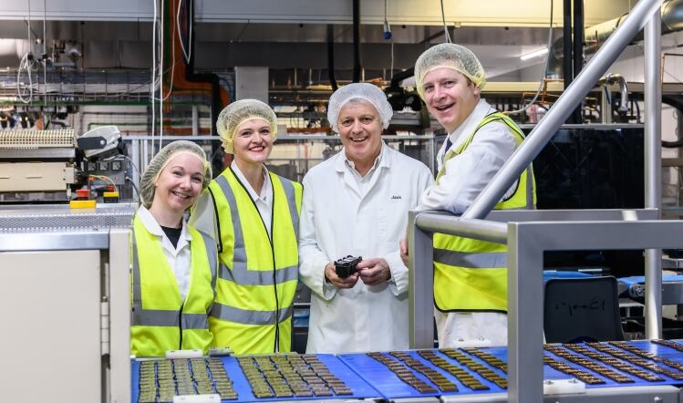 Chocolate manufacturer secures £3.5m investment 