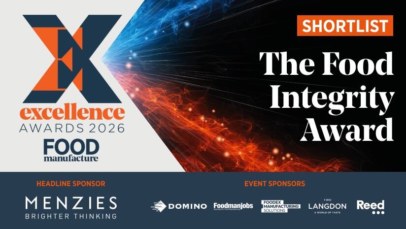 Food Integrity Award 2026 graphic