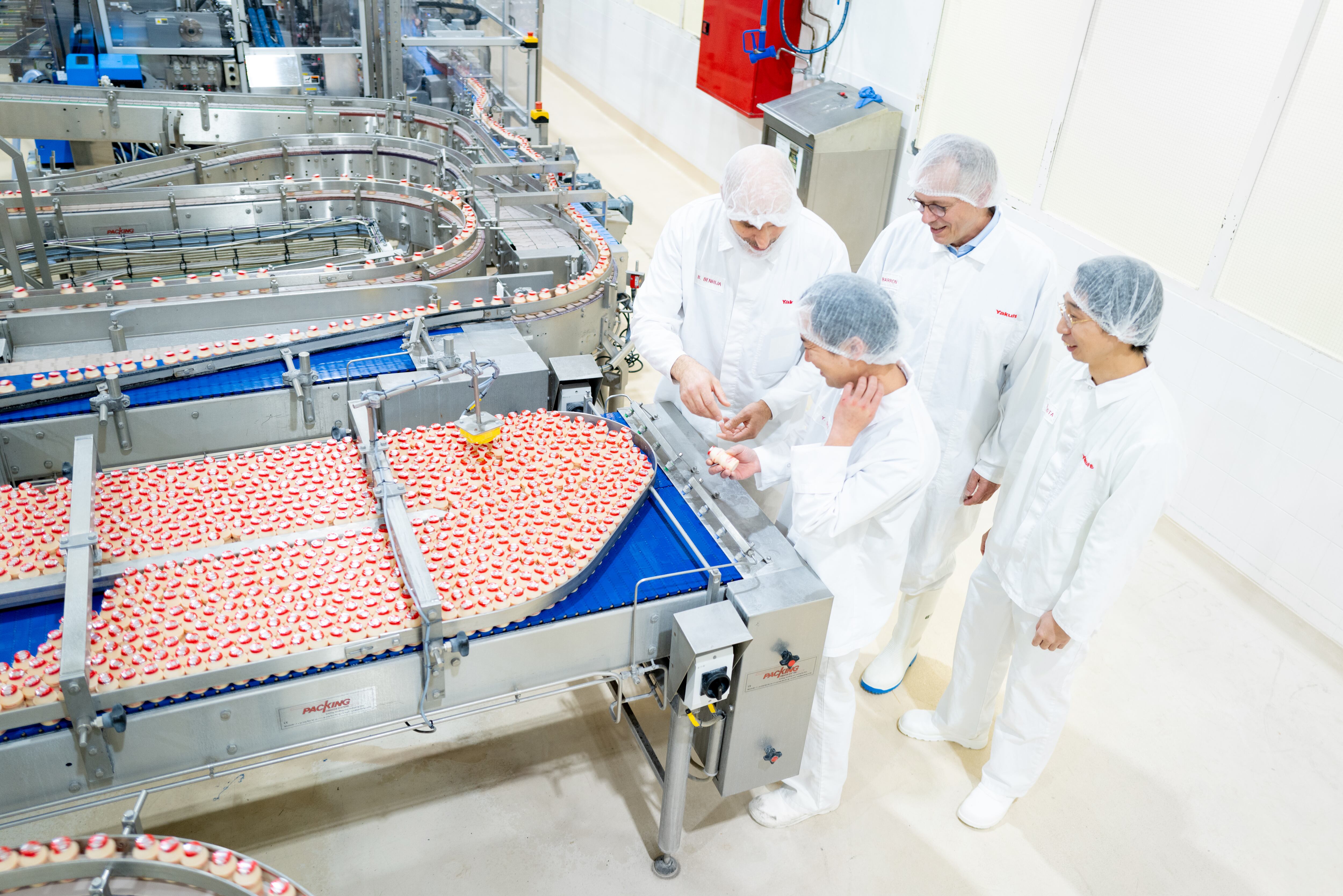 Yakult's Almere facility in action