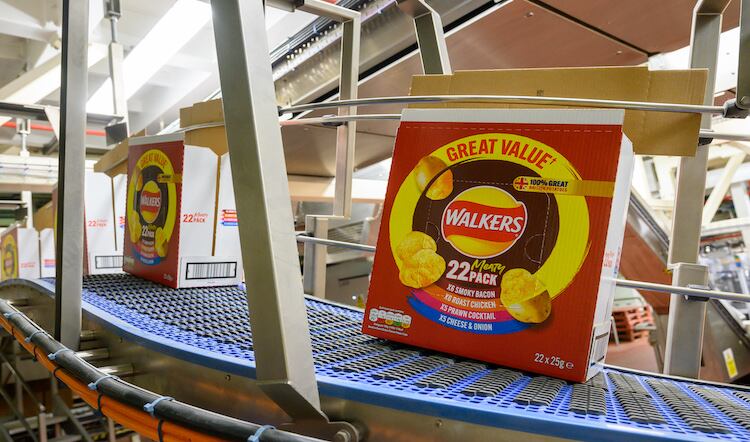 Walkers invests £14M into new sustainable food packaging