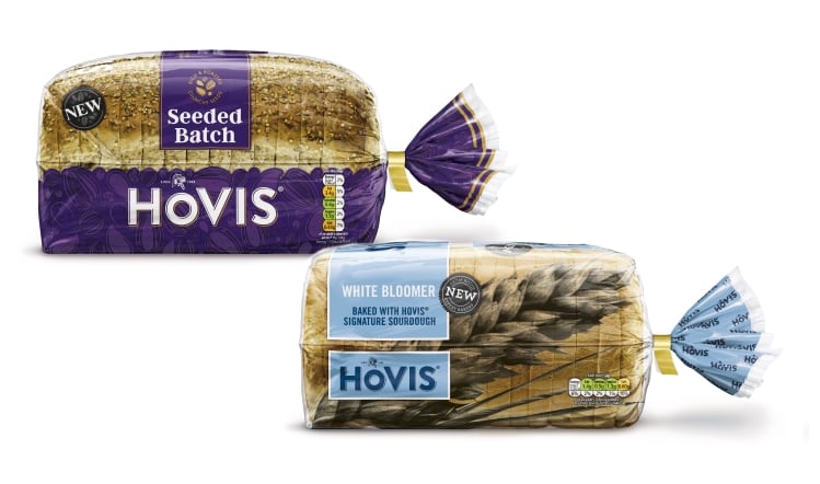 Hovis expands premium range sourdough and seeded breads
