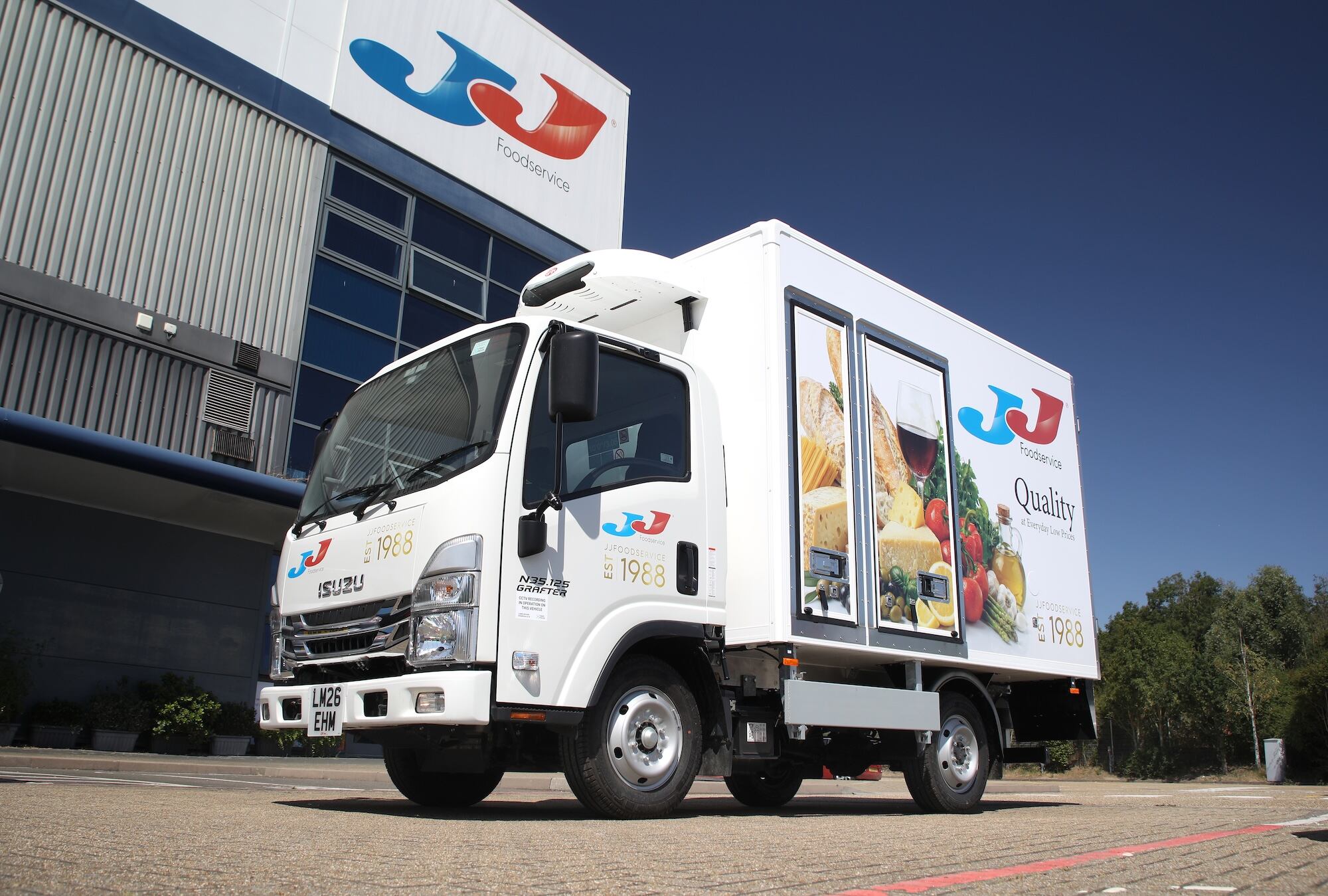 Wholesaler food lorry