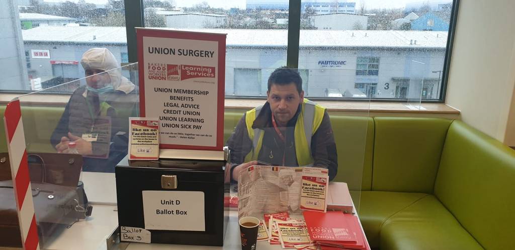 Bakers union in Greencore Northampton pay dispute