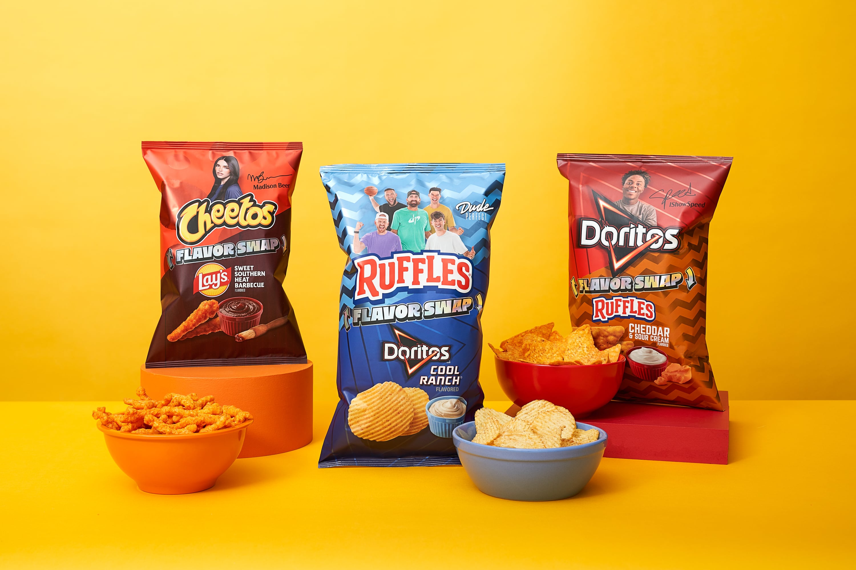 A range of new PepsicoCo snack products