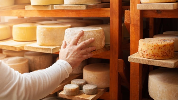 Man arrested after £300k worth of cheese stolen