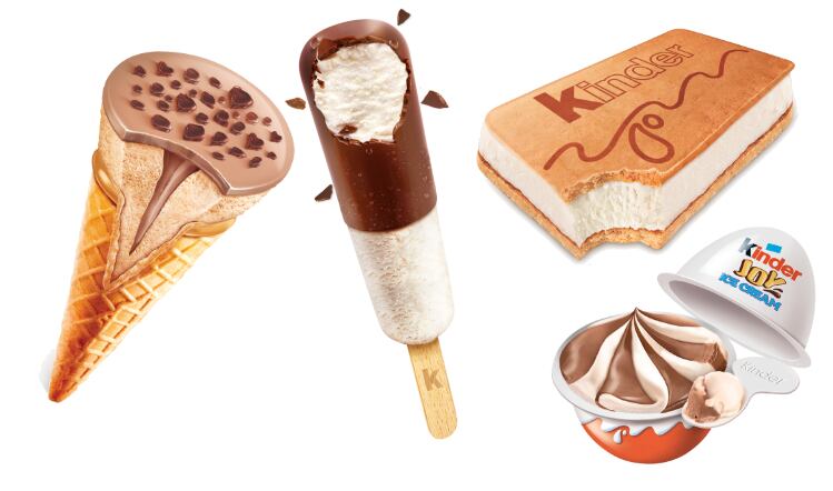 Kinder enters the ice cream sector