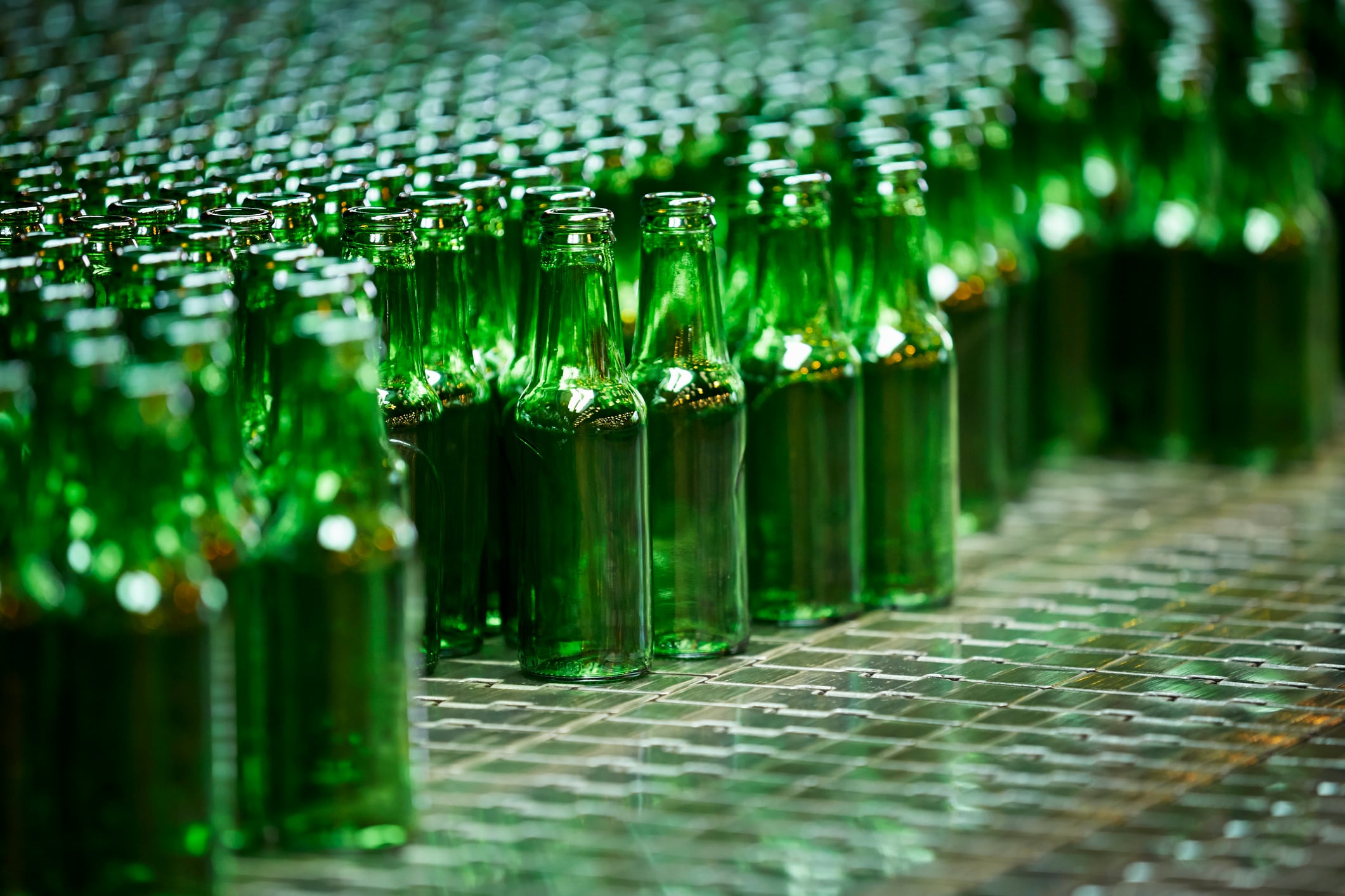 Glass bottles