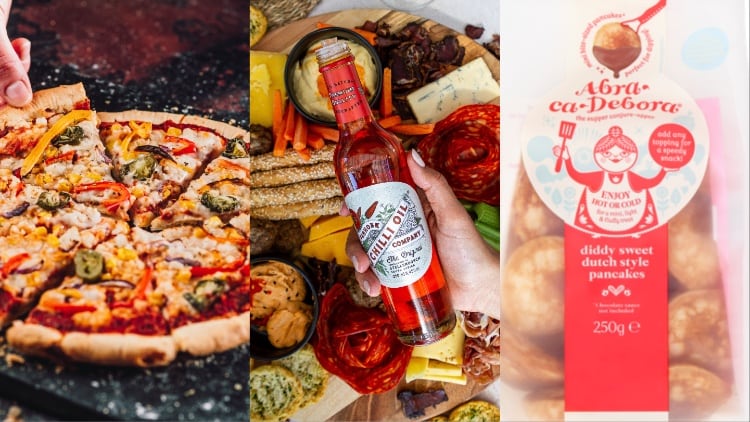 New supermarket listings for vegan pizza, chilli oil and pancakes