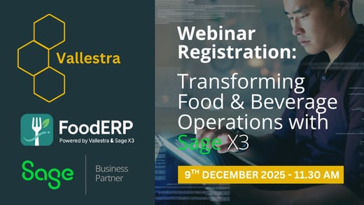 Transforming Food and Beverage Operations with Sage X3