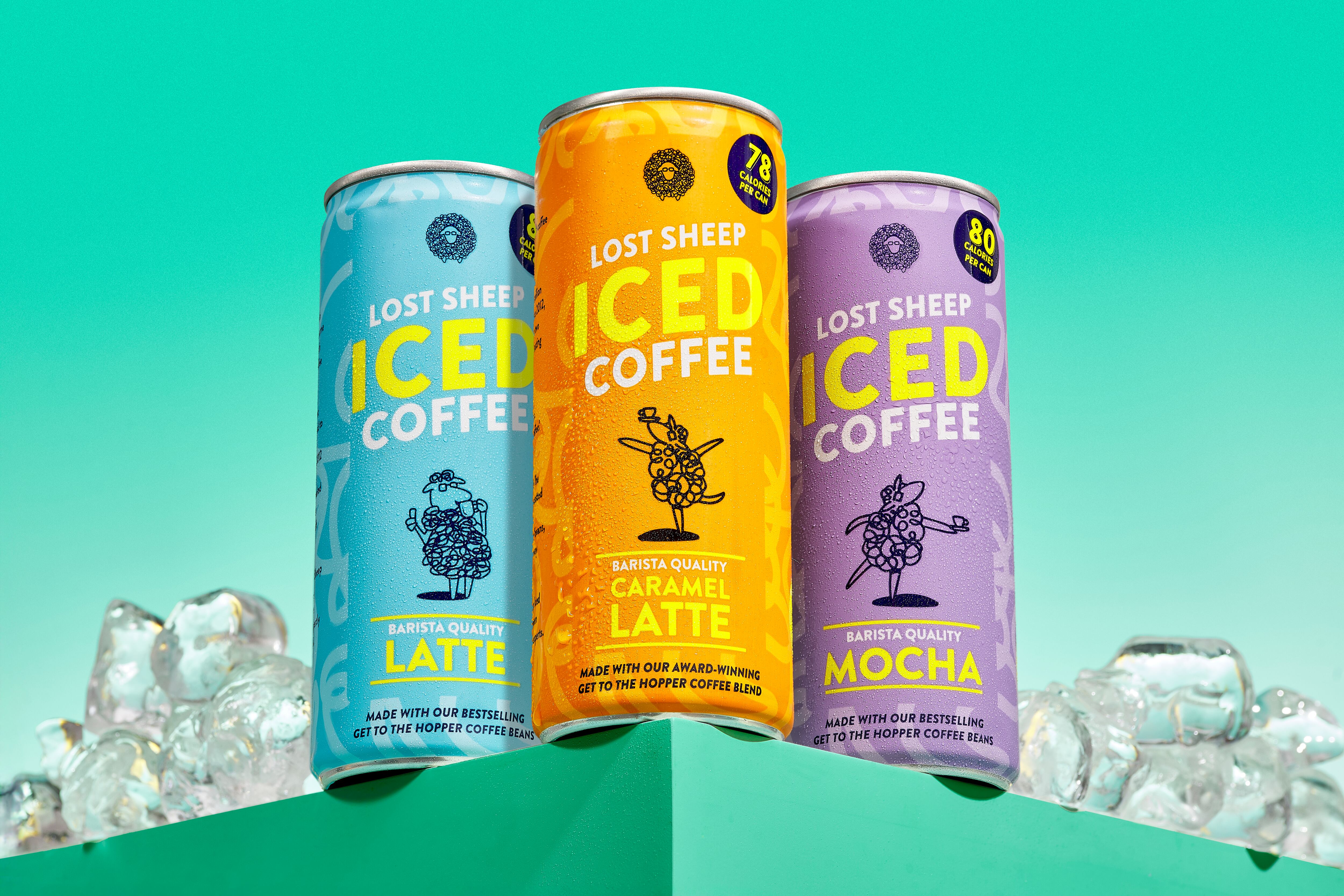 Cans of coffee