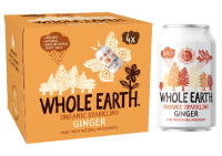 Whole Earth sparkling ginger drink