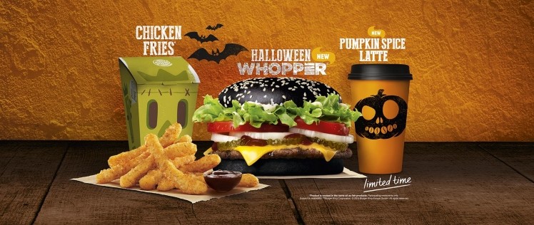 Burger King gets dark for Halloween