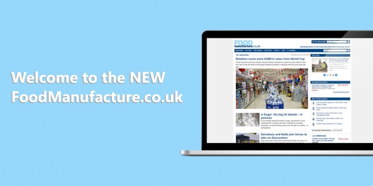 FoodManufacture.co.uk gets a new look 