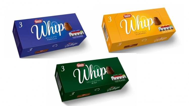Nestlé expands Walnut Whip range