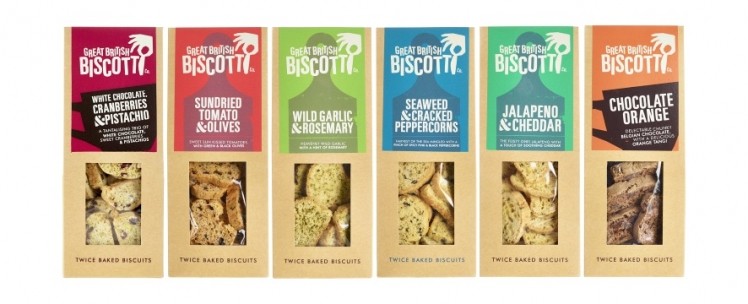 Sweet and savoury biscotti launched