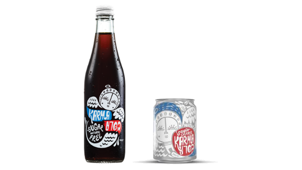 Karma Cola launches sugar-free fizzy drink