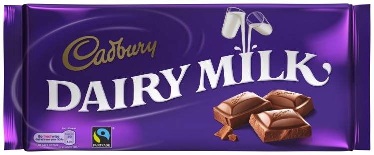 Cadbury Dairy Milk most popular in the UK