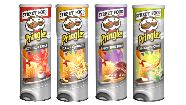 New ‘Street Food’ range from Pringles