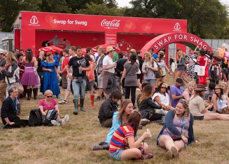 CCE target recycling habits at festivals 