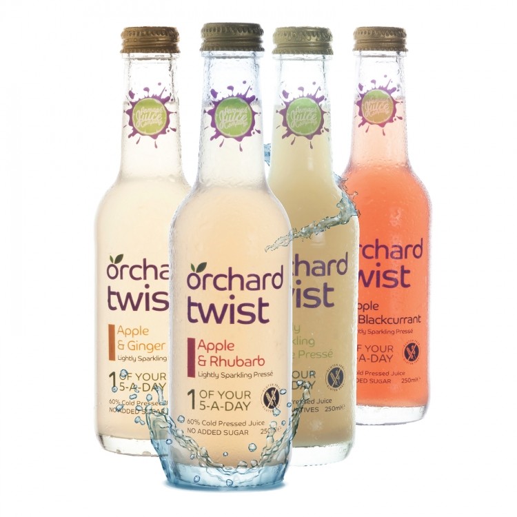 Cider company launches sparkling juice drinks