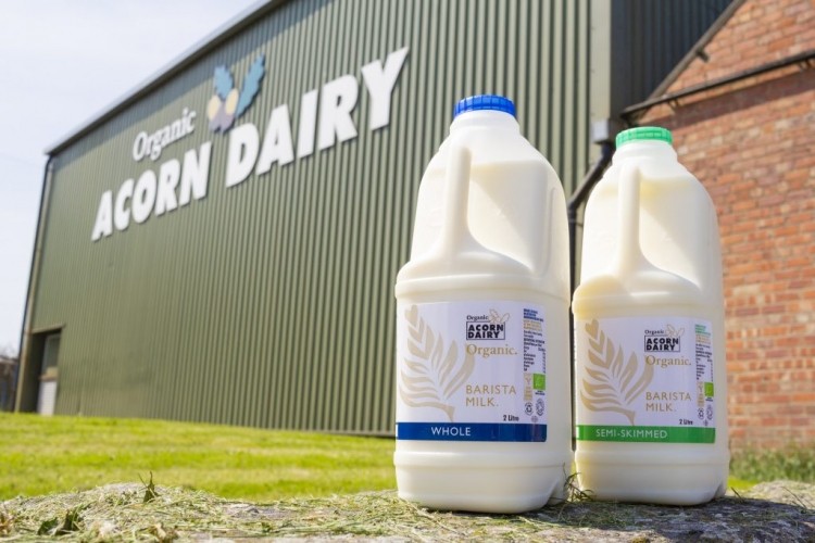 Acorn Dairy produces barista milk 