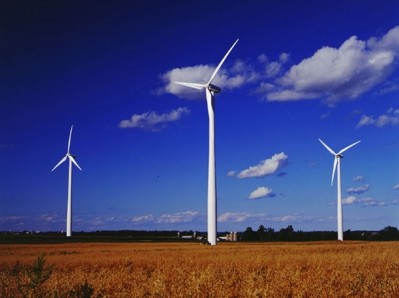Wind turbines were just one of a number of renewable technologies Benfield encouraged companies to explore