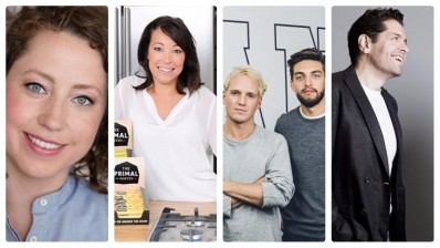Food and drink firms were recognised in a list of the top 100 start-up companies 
