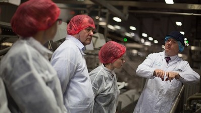 Allied Bakeries’ Stockport site hosted an IOSH food safety visit