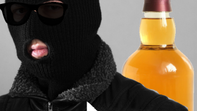 A bottle of whisky worth £12,000 was stolen over the weekend