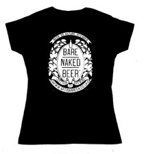 Getty shirty: brewer Simon Doherty is allowed to use Bare Naked Beer on his t-shirts but not his beer