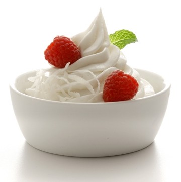 Consumers view frozen yogurt as a healthier alternative to ice cream