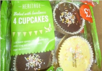 Nisa Retail has recalled packs of four Heritage cupcakes due to undeclared soya