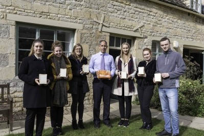 Warburtons graduates visited Sacrewell Mill to see how bread used to be produced